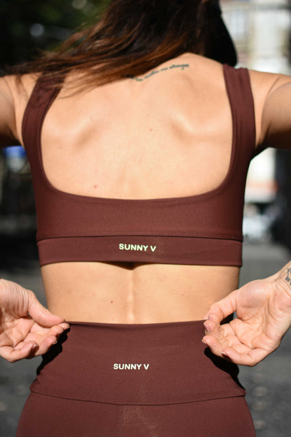 Sami Top in Cocoa Brown