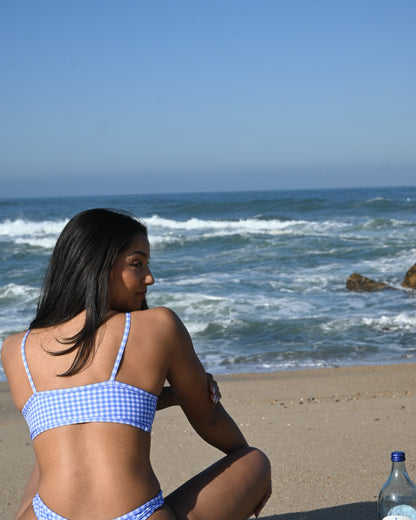 Top Ella - Vichy blue