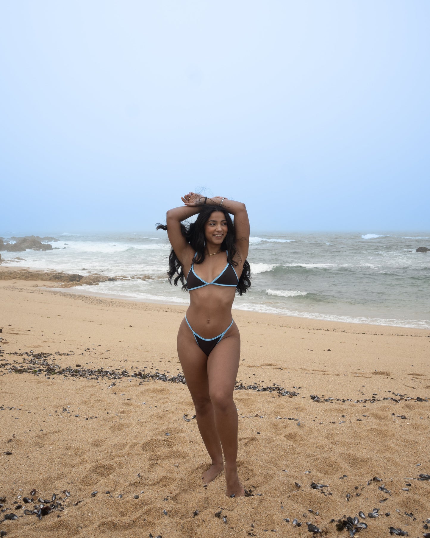 Top Adri - Brown /Blue